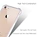 iPhone 7 Case, SKONYON Acrylic Back and Frame TPU Ultra Clear Shockproof Corner Reinforced 360 Degree Protection Shock Absorption for iPhone 7 4.7 inch(Clear)