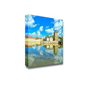 Strasbourg Tower of Medieval Bridge Ponts Couverts and...