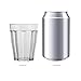Rhapsody 8-ounce Faceted Plastic Juice Tumblers | set of 8 Clear