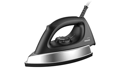 Philips GC181 Heavy Weight 1000-Watt Dry Iron (Black)