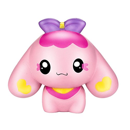 WILLTOO Kawaii Squishy Jumbo Puppy Slow Rising Sweet Scented Vent Charms Kid Toy Hand Toy, Stress Relief Toy , Fun Doll Gift