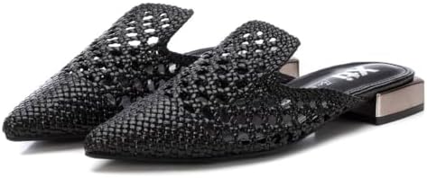 - Mocassini con Tacco Donna Nero - Scarpe comode e Versatili - Moda Casual - Modello 14379502 (Misurare 37)