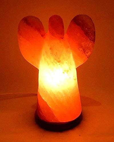 Mein Lebensfreudeverlag Wunderschone Salzkristall Lampe Engel 22cm A Qualitat Amazon De Kuche Haushalt