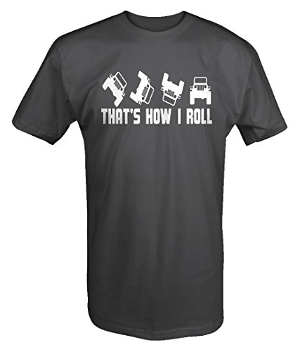 That's How I Roll Jeep Wrangler Topless Off Road T shirt - 2XL
