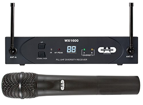 CAD Audio StageSelect WX1600 Wireless Handheld System with CADLive D90 Capsule