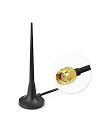 eightwood GSM UMTS HSPA CDMA 3G Antena 3.5dBi Base Magnética, Con Cable de 3 M SMA conector 850 1900 900 1800 2100MHz