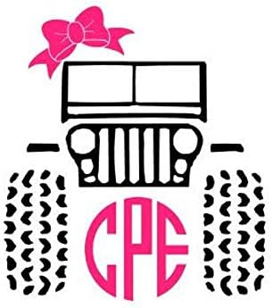 decalcomania per monogramma auto