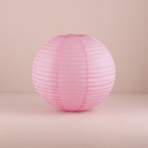Weddingstar Round Paper Lantern, 16", Lavender