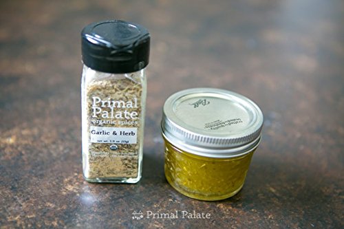 Primal Palate Organic Spices, Garlic & Herb Seasoning, Certified Organic, 6.3 oz resealable bag - Image 6