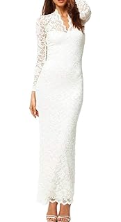 Moda Sin Mangas Tirantes Finos Aplicación de Encaje High Laterales Aberturas Cintura del Imperio Long Maxi Larga Largo Bodycon de Tubo Ajustado Lápiz Fishtail Mermaid con Cola Vestido