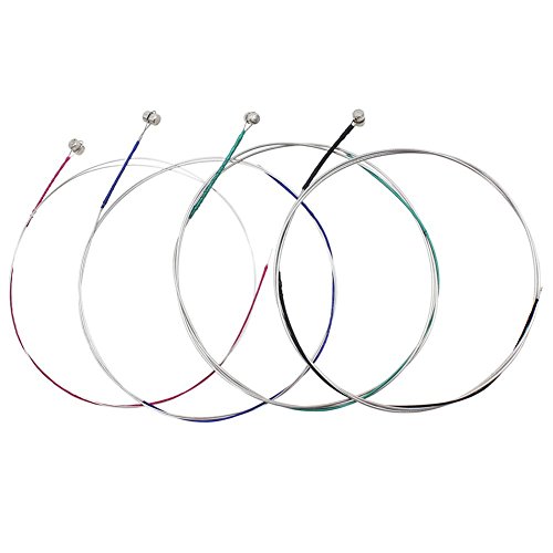 Vaorwne 4pcs A Set of Violin Strings E-A-D-G Core Steel+Nickel Wound Exquisite Stringed Musical Instrument Parts Accessories - Thumbnail 3