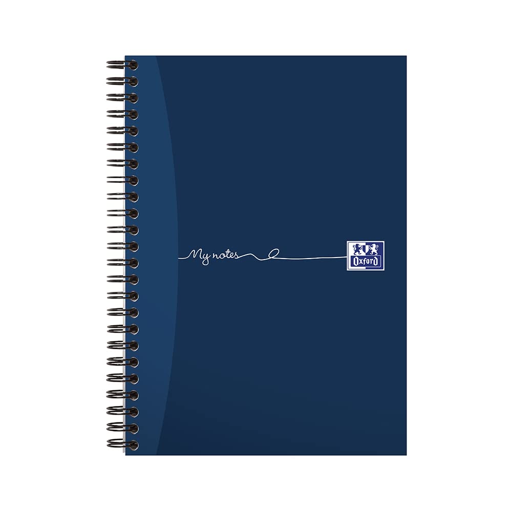 Oxord My Notes A5 Card Cover Wirebound Notebook, Ruled and Perforated, 200 Page, 1 Notebook
