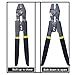 Fishing Crimping Pliers Heavy Duty Stainless Steel Wire Rope Crimping Tool Fishing Tackle Pliers Built-in Wire Cutters Crimp Sleeves, 4 Crmping Size