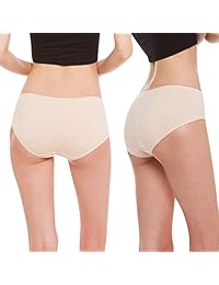 Pack de 3 bragas calzoncillos básicos de algodón orgánico para dama de Hesta Rael