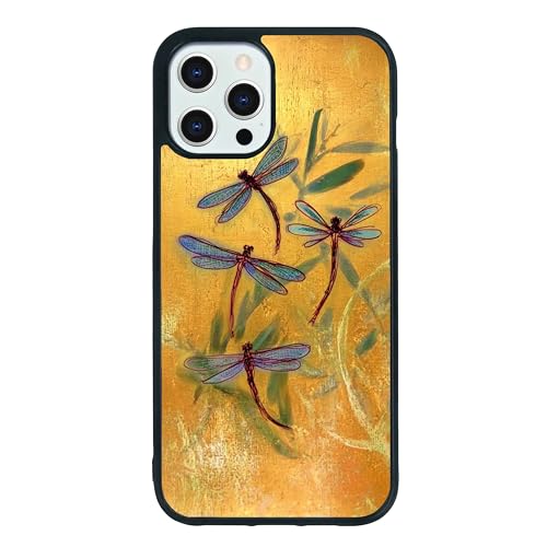 qizjio Dragonflies Phone Case, Shockproof Protective Oriental… at Amazon