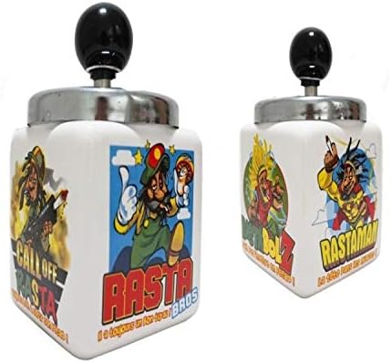 Spinning Top Ashtray Rasta Funny