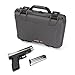 NANUK 910 Hard Case with Customizable Cubed Foam, IP67 Waterproof, Dustproof and Impact Resistant, 14.3” x 11.1” x 4.7”, Rugged Construction for Ultimate Protection, Made in Canada – Graphite