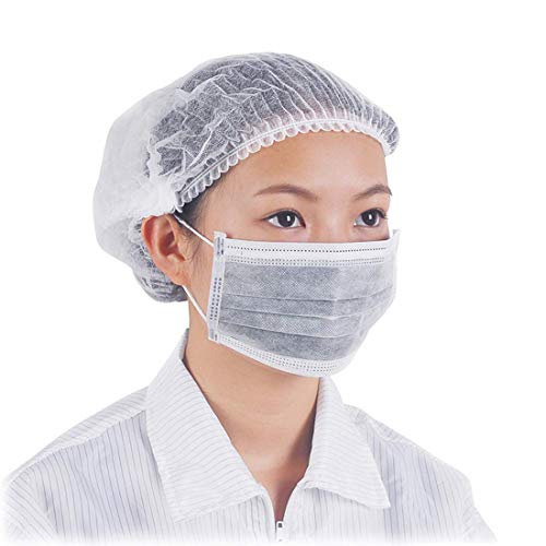 Disposable Bouffant Caps Hair Net Cap 120 Pcs 21inches Elastic Mob Caps for Food Service, Medical Use, Sleeping Head Cover, Factory Warehouse Worker, Beauty