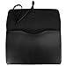 Bagerly Unisex PU Leather Envelope Sleeve Handheld Clutch Purse (Black)