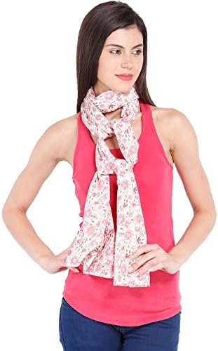 Ten on Ten Women's Printed scarf (Multi-Coloured_Freesize)
