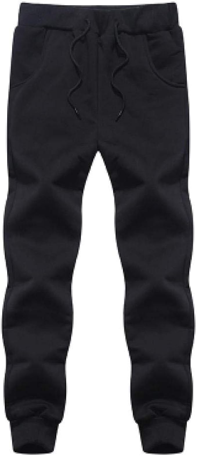 2020 New Men s Pants Velvet Pants Men Thick Joggers Winter Warm Pant