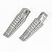 Wotefusi Motorcycle New Pair Rear Foot Feet Pegs Footpegs Set For Suzuki GSXR600 GSXR750 2004-2010 GSXR1000 2005-2010 2008 2009 Hayabusa 1300 1999-2007 2000 2001 2002 2003 2006