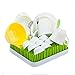 CANCA Baby Grass Countertop Bottle Drying Racks Green Grass Easy Clean Modern Design Keeps Molds and Mildews Holds Anything