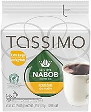 Tassimo Nabob Breakfast Blend Coffee Single Serve T-Discs, 14 T-Discs