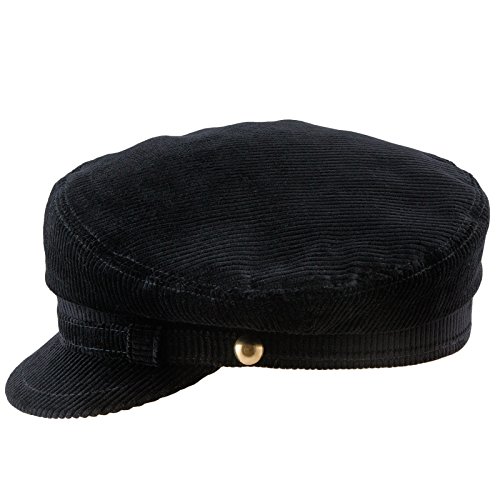 Sterkowski John Lennon Style Corduroy Cap US 7 Black