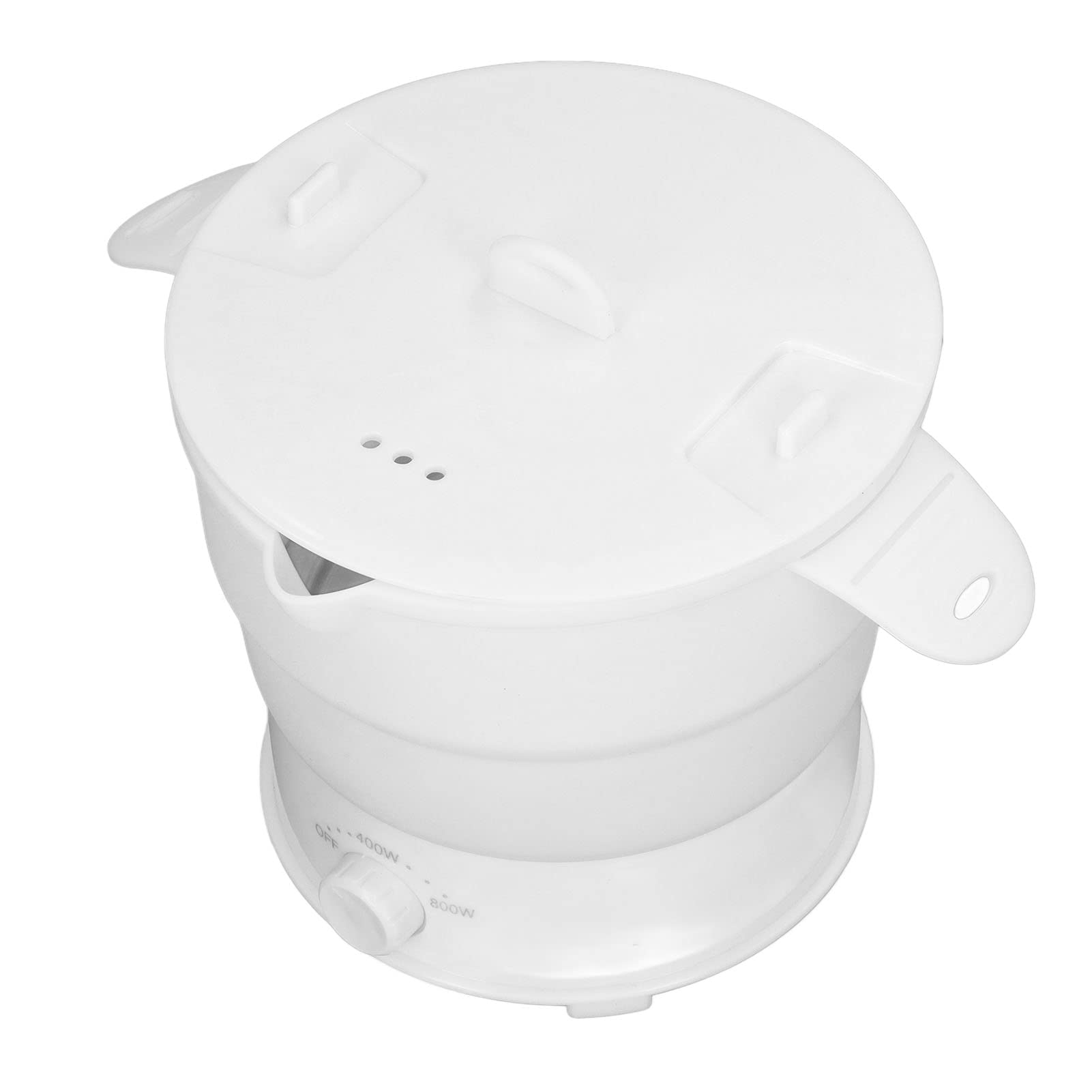 Luqeeg 800W | 1.2L Portable Foldable | Electric Cooker Pot for Dormitory, Camping, Office, Travel