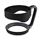 Bstpower Anti-Slip Handle for 30 oz. Yeti,RTIC, Kodiak, SIC and other cups Rambler Tumbler,Easy Grip and Lightweigh (Black)