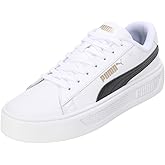 Puma Womens Smash V3 Platform Lace Up Sneakers Shoes Casual