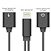 iPhone 7 Adapter, ALIWELL Lightning to Male 3.5mm Audio Cable for iPhone 7 & iPhone 7 plus with 2A Quick Charging Port Simultaneously Music and charge (Silver)
