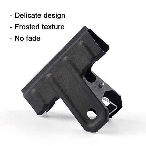 Black Large Binder Clips Bulldog Clips,2.6 Inch Wide,Pack of 12