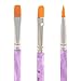 ZXUY 7pc UV Acrylic Nail Art Tips Builder Brush Pen