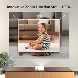 WEWATCH Native 1080P 5G Projector, LED