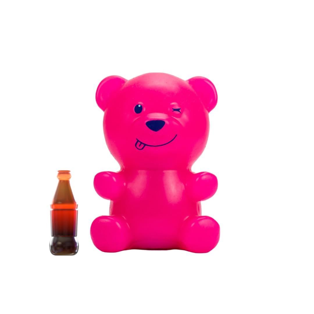 Jiggly Pets Gummymals Pink Interactive super squishy gummy bear style pet with over 20 plus sounds and reactions For Children aged 4+