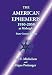 The American Ephemeris 1950-2050 at Midnight by