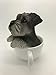 Pacific Giftware Adorable Teacup Pet Pals Puppy Collectible Figurine 5.75 Inches (Schnauzer)