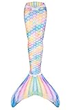 Fin Fun Mermaid Tail Without Monofin for Girls, Boys, Kids & Adults - Limited Edition