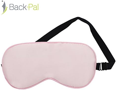 Back-Pal 100% Natural Silk Sleep Beauty Mask. Get a facial while you sleep! Soft &amp; Lightweight for Stress Relief &amp; Relaxation. Extra Nose Pad to Block all the light.