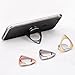 eBoot Mirror Finger Ring Stand, 360 Degree Rotation Cell Phone Holder of Ring Stand with Good Finger Grip, No Loose, 1 Pack (Black)