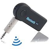 SolidPin Universal Wireless Bluetooth 3.0 Stereo Audio Music Receiver Adapter with Hands Free Calling 3.5mm Stereo Output for iPhone, iPad, Samsung Galaxy Note Edge, Android Smartphone & Tablet