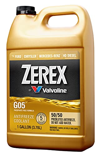 Zerex G05 Phosphate Free 50/50 Ready-to-Use Antifreeze/Coolant 1 GA