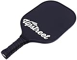 Graphite Pickleball Paddle by Upstreet | PP Honeycomb Composite Core | Neoprene Racket Cover