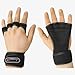 GYM Weight Lifting Gloves Health Fitness Dumbbell Wrist Wrap (Black, L (for men))