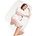 Nexttechnology Pregnancy Pillow Home Sleeping Comfortable Maternity Pillow for Pregnant Women (U Shaped White) primary