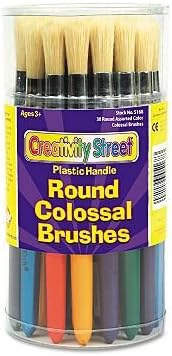 Product of Chenille Kraft Round Colossal Brush, Natural Bristle, 30ct. - Other Arts &amp; Crafts [Bulk Savings]