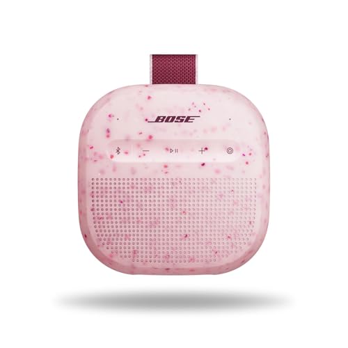 Bose SoundLink Micro Tragbarer Lautsprecher (2. Gen.), kabelloser Außen-Lautsprecher mit bis zu 12 Stunden Akkulaufzeit, wasserdicht und staubdicht, B