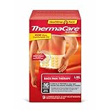 Thermacare Heatwraps Lower Back & Hip, L-XL- Familypack of 9 Count Total